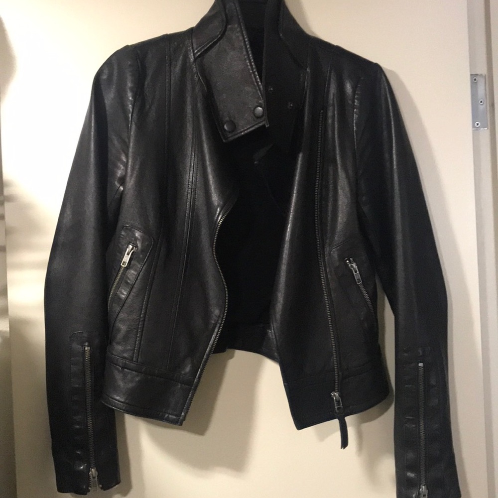Aritzia Leather Jacket